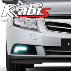 KABIS LED DAYTIME RUNNING LIGHTS SET FOR GM-DAEWOO LACETTI CRUZE 2009-12 MNR